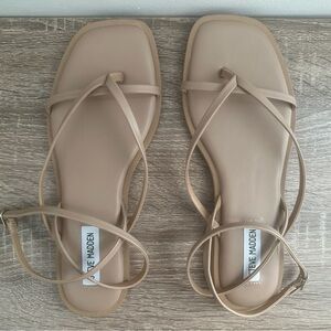 Steve Madden Women’s Agree Sandal Tan Size 9